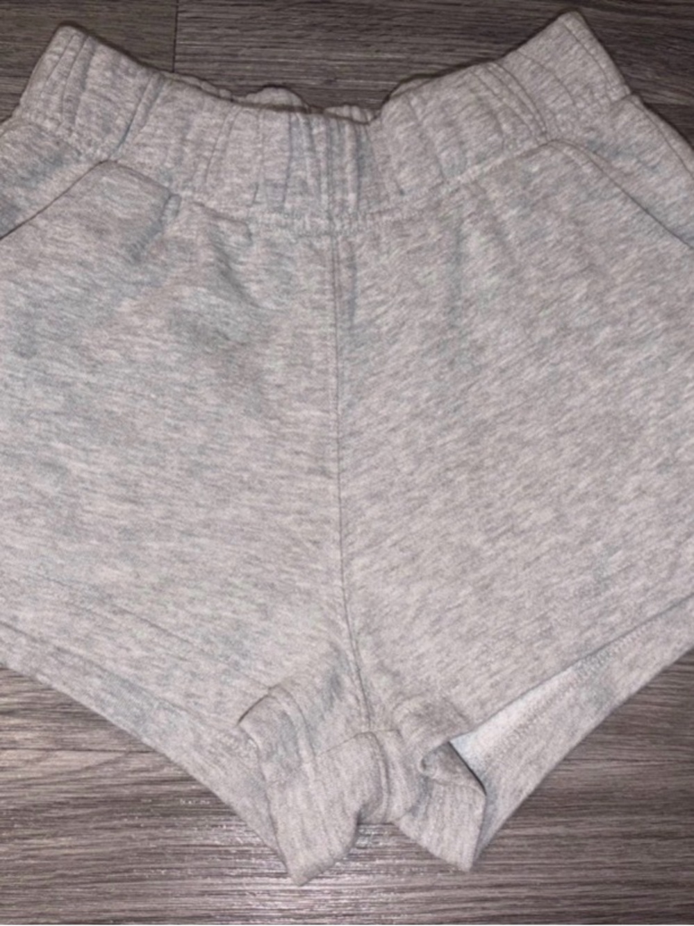 The North Face Light Gray Women's Fleece Shorts